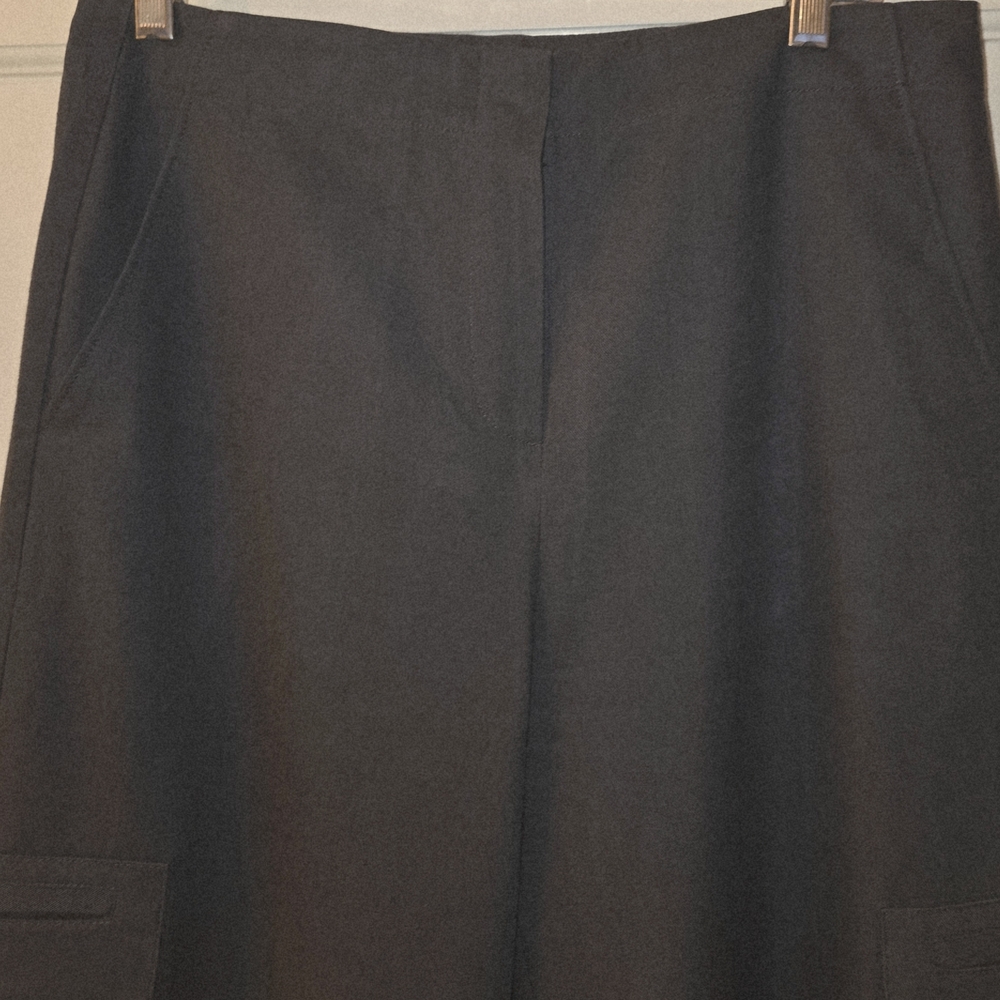 Chic Dark Gray Pants